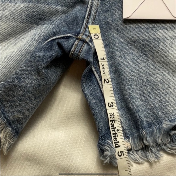 KanCan HIGH RISE DENIM SHORTS - Picture 4 of 8